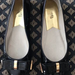 Michael Michael Kors patent leather ballet flats